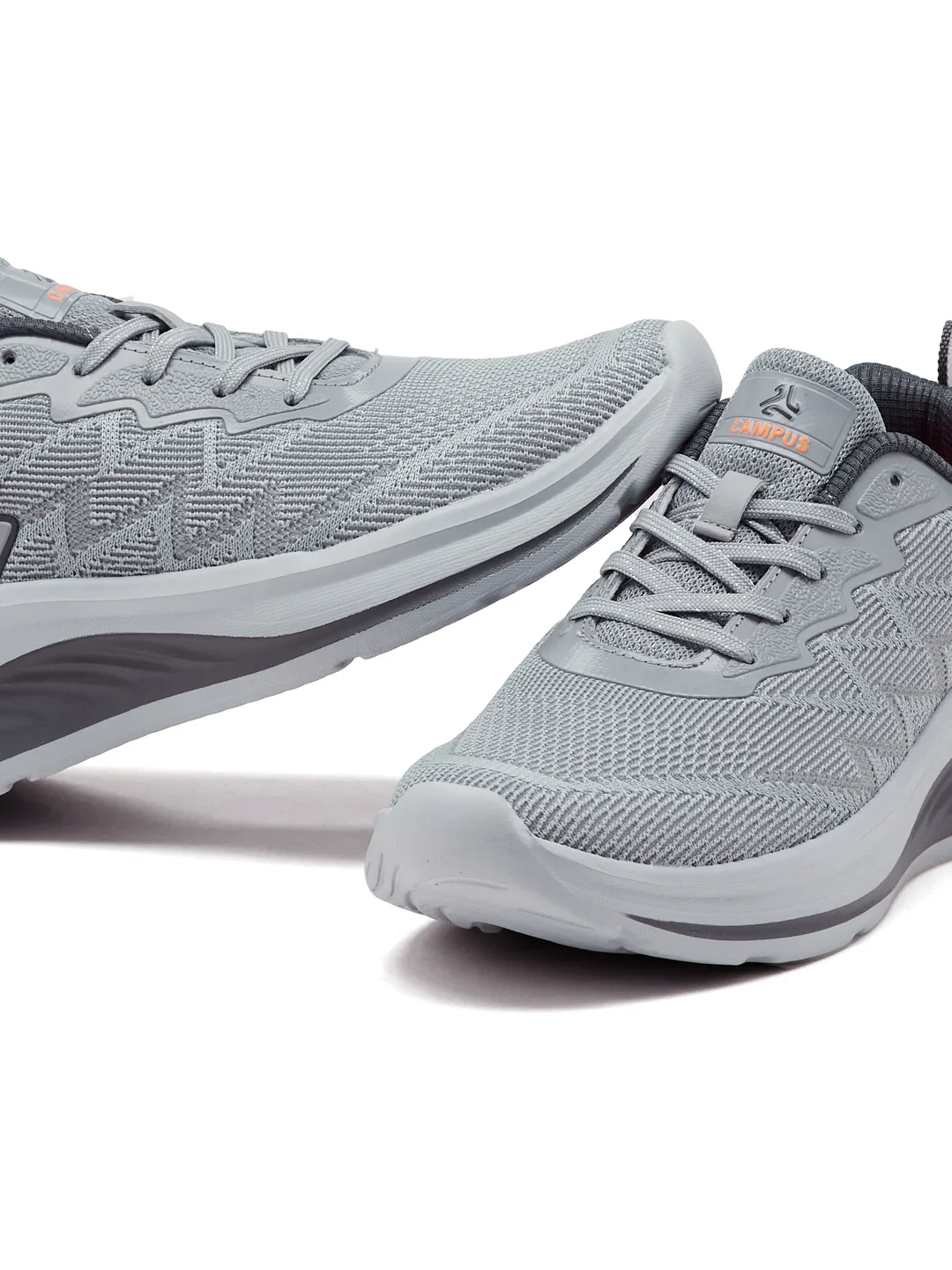 FYBER Grey Men's Running Shoes - Image 7