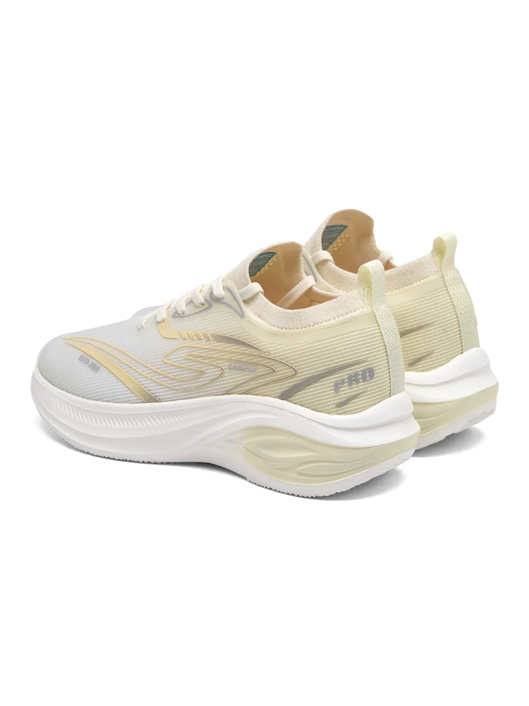 FYLO White Women's Running Shoes - Image 5