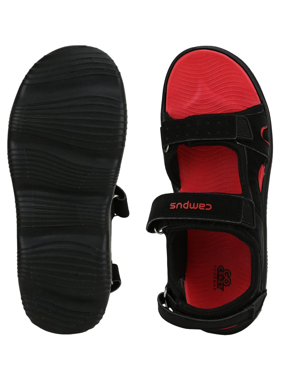 GC-04 Black Men's Sports Sandals - Image 4