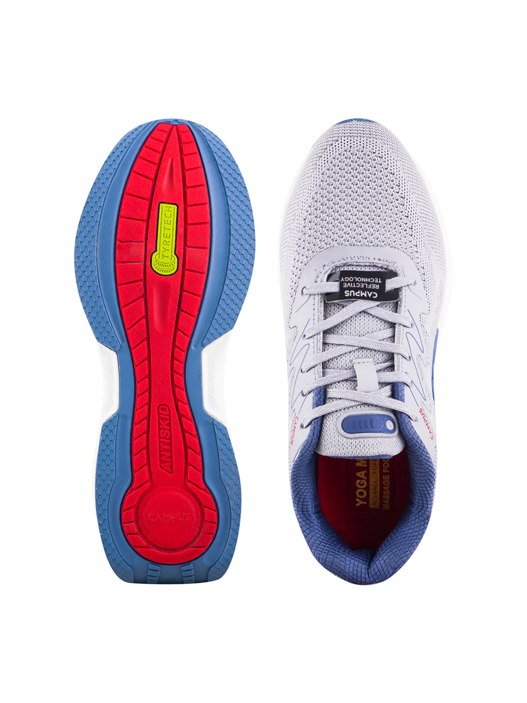 GALLAP Grey Men's Running Shoes - Image 5
