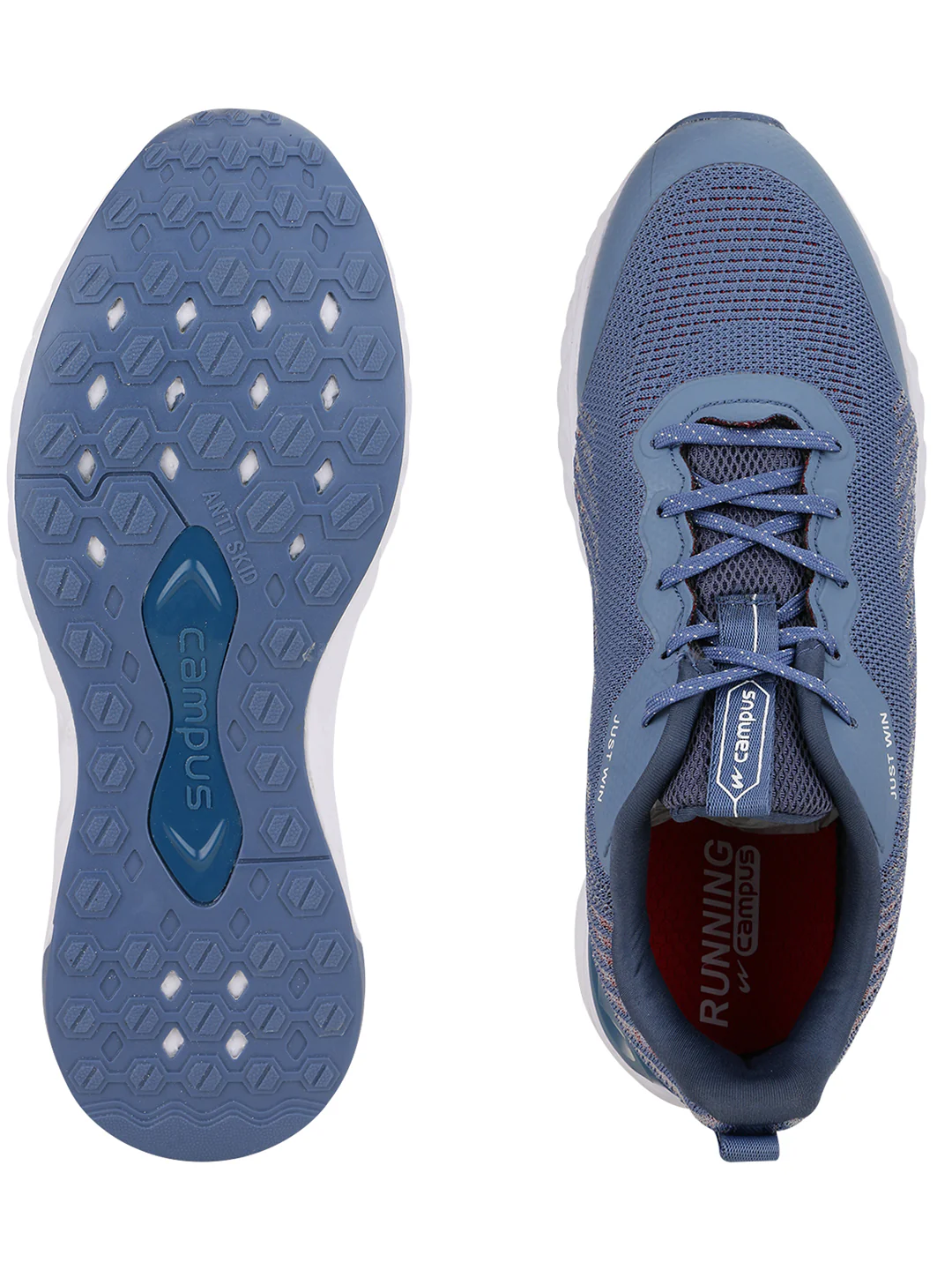 GARNATE Blue Men's Running Shoes - Image 5