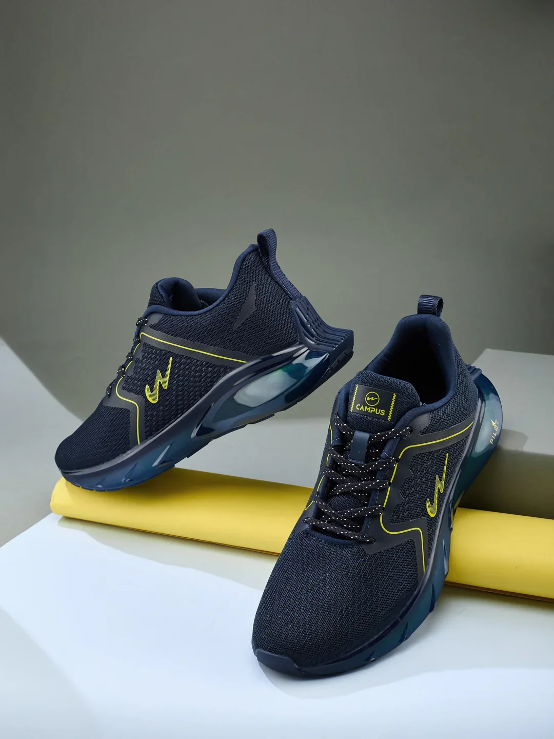 GAVIN Navy Men's Running Shoes
