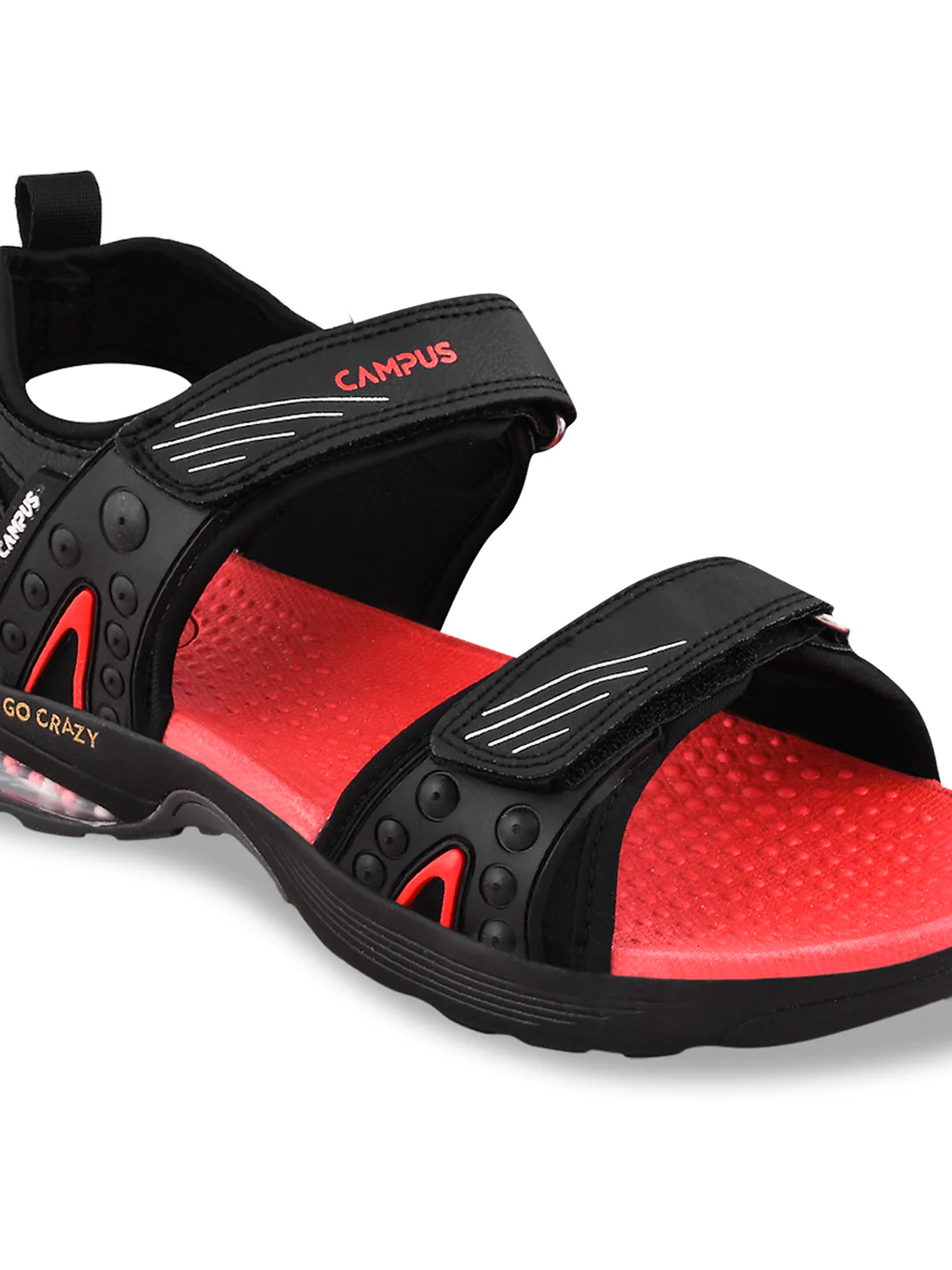 GC-09 Black Men's Sandals - Image 4