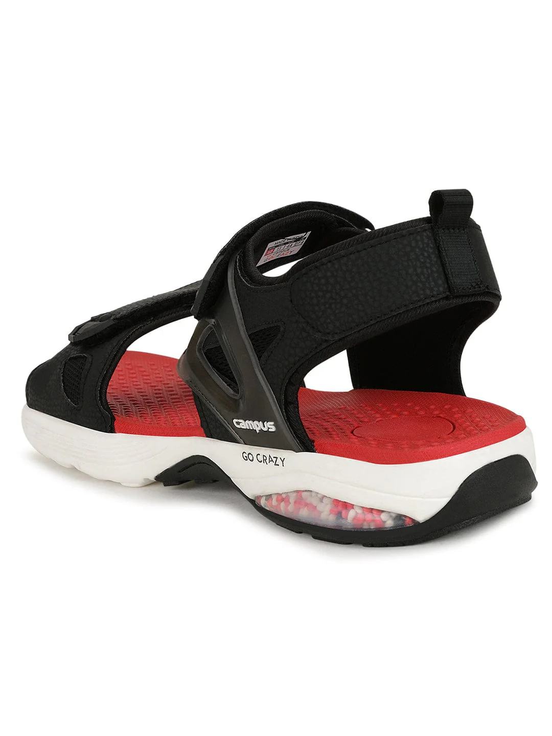 GC-10 Black Men's Sports Sandals - Image 3