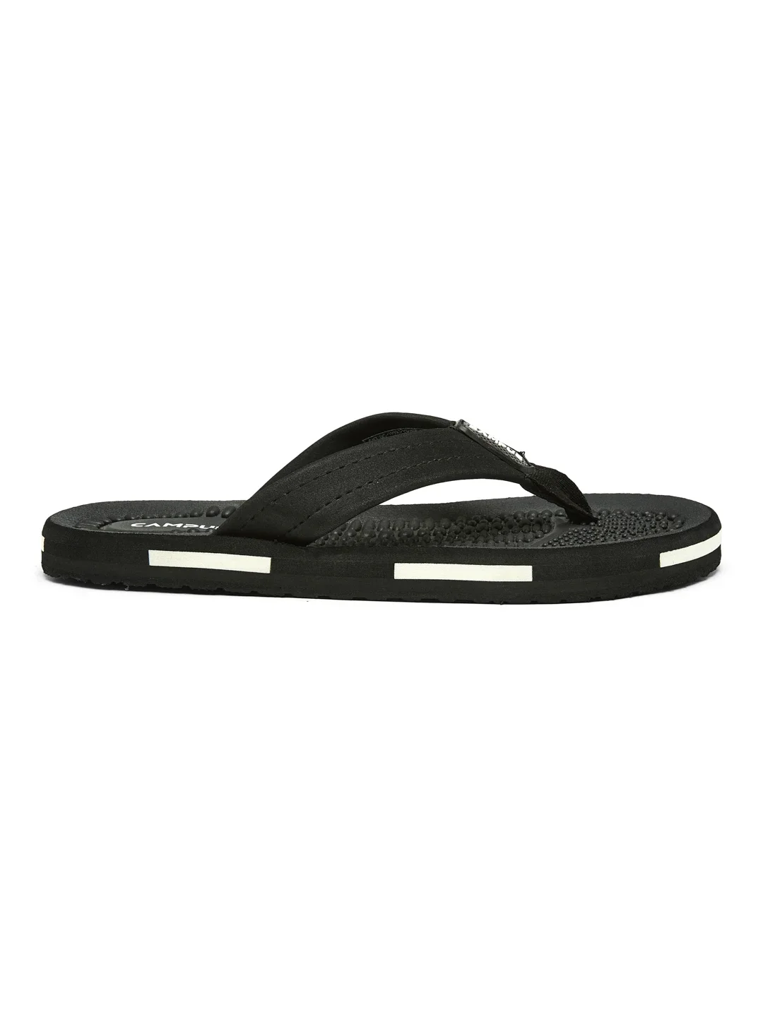 GC-1032-ADV Black Men's Flip Flops - Image 2