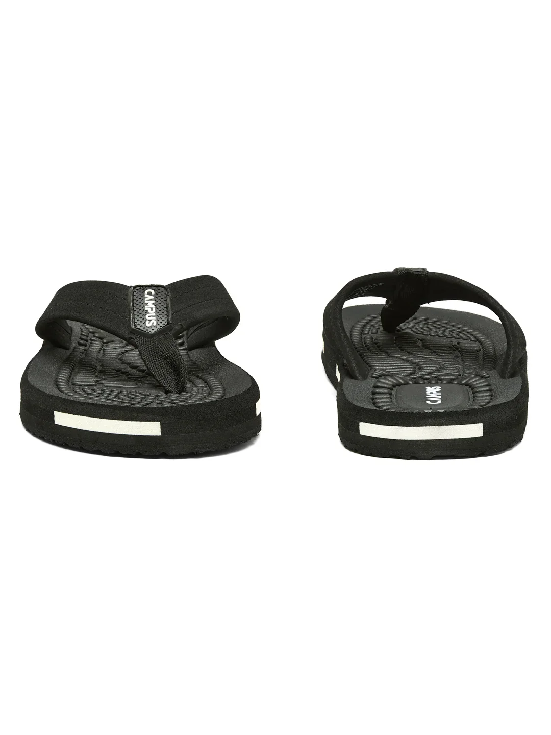 GC-1032-ADV Black Men's Flip Flops - Image 3