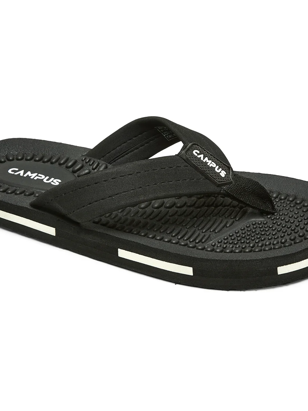GC-1032-ADV Black Men's Flip Flops - Image 6