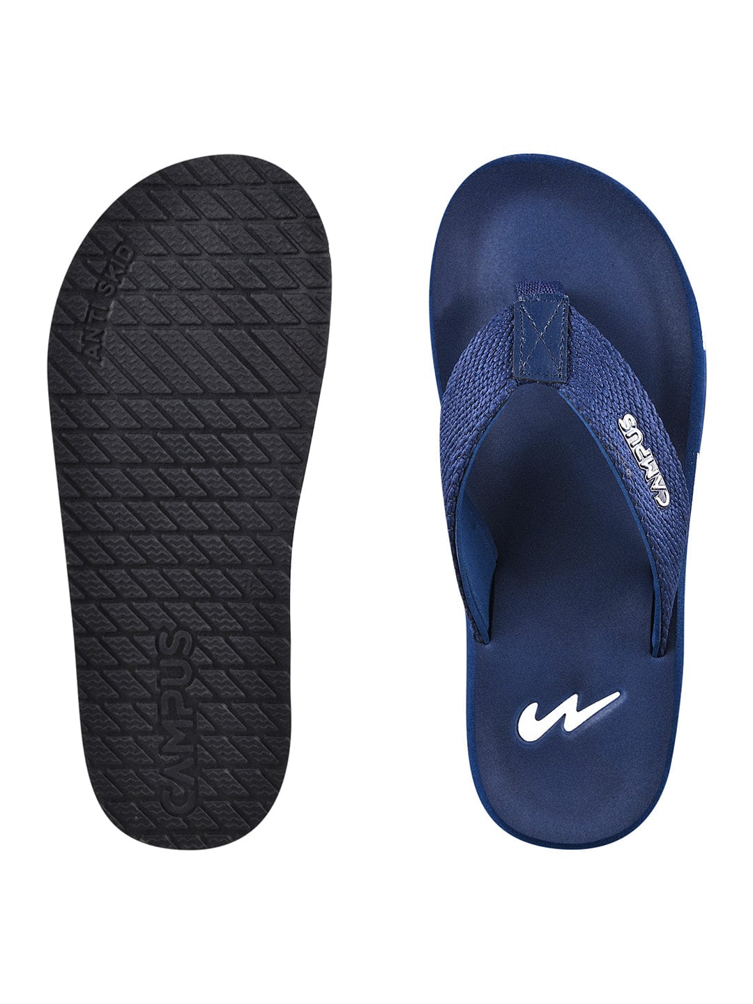 GC-1032B Blue Men's Flip Flops - Image 5
