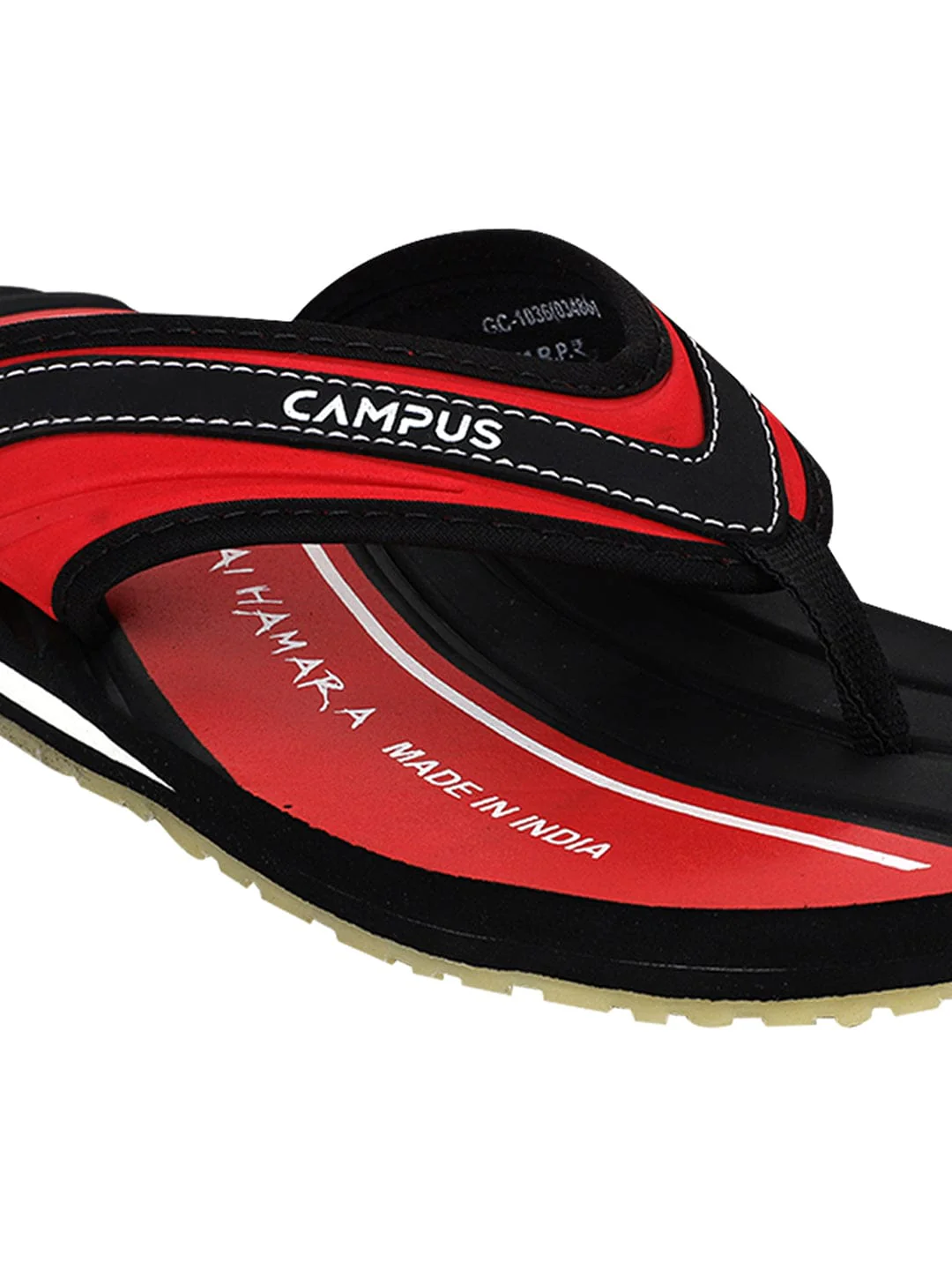 GC-1036B Black Men's Flip Flops - Image 5