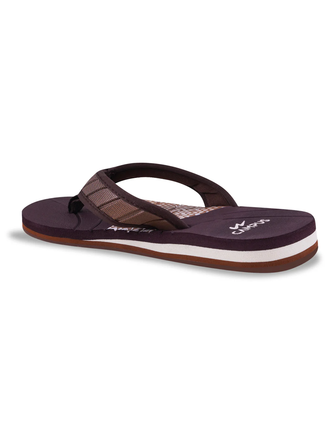 GC-1057 Brown Men's Slippers - Image 3