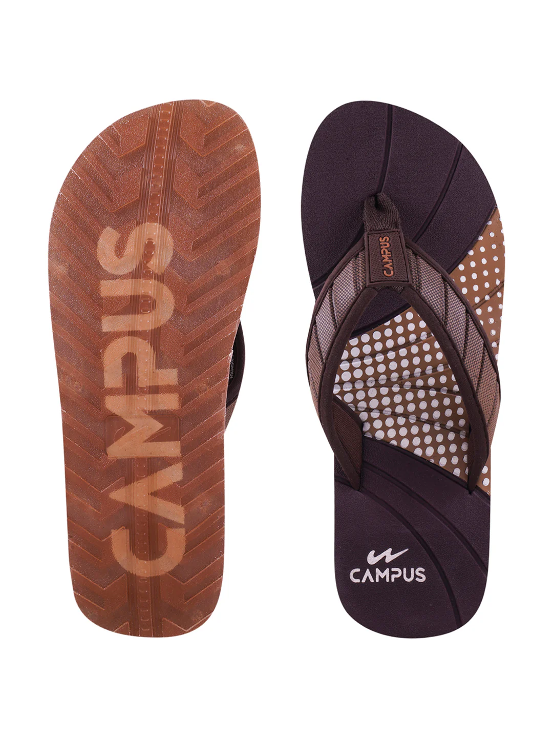 GC-1057 Brown Men's Slippers - Image 5