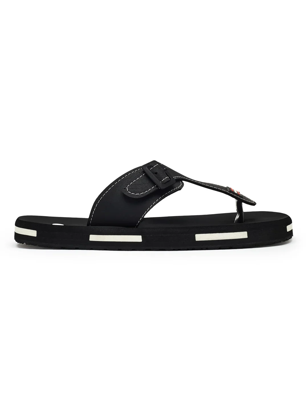 GC-1084 Black Men's Flip Flops - Image 2