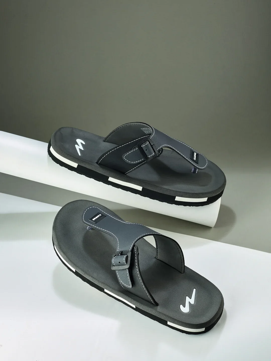 GC-1084 Grey Men's Flip Flops - Image 7