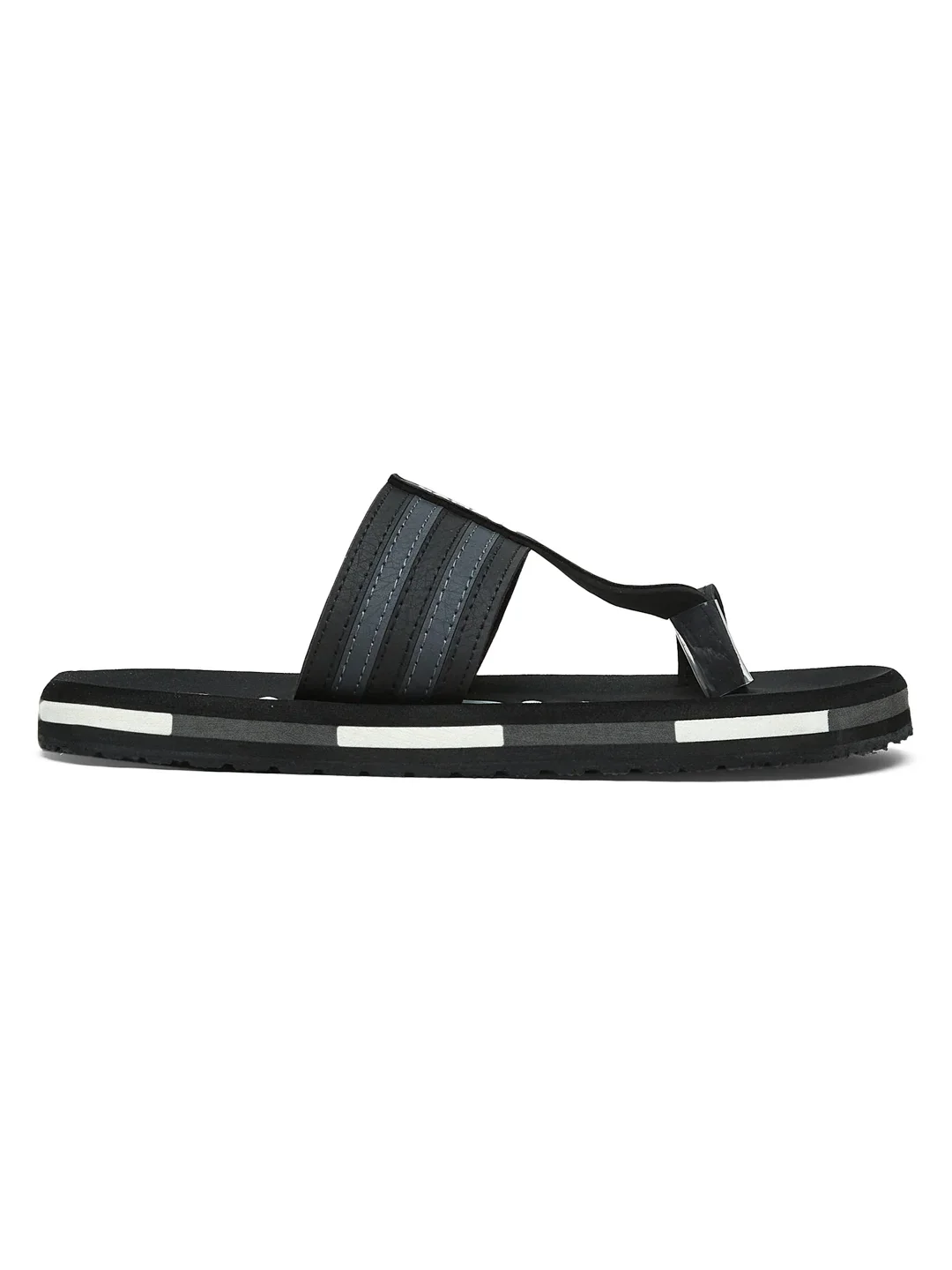 GC-1087 Black Men's Flip Flops - Image 2