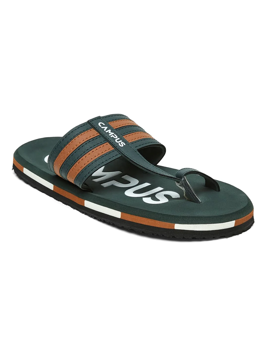 GC-1087 Olive Men's Flip Flops