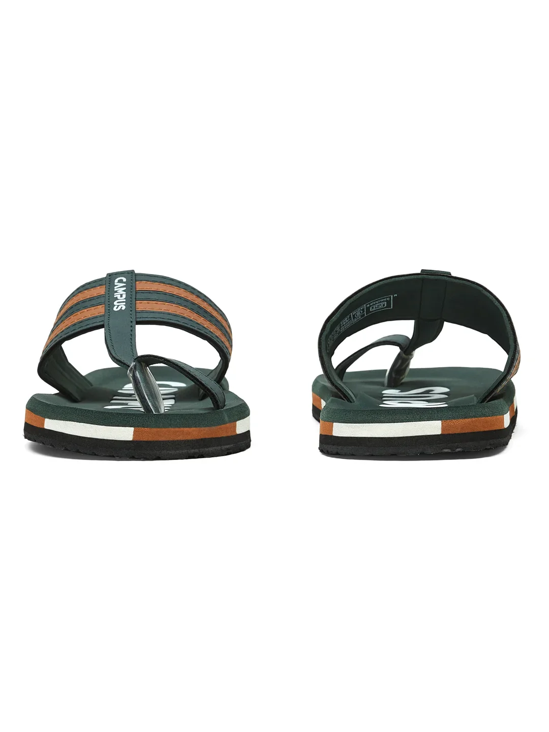 GC-1087 Olive Men's Flip Flops - Image 3