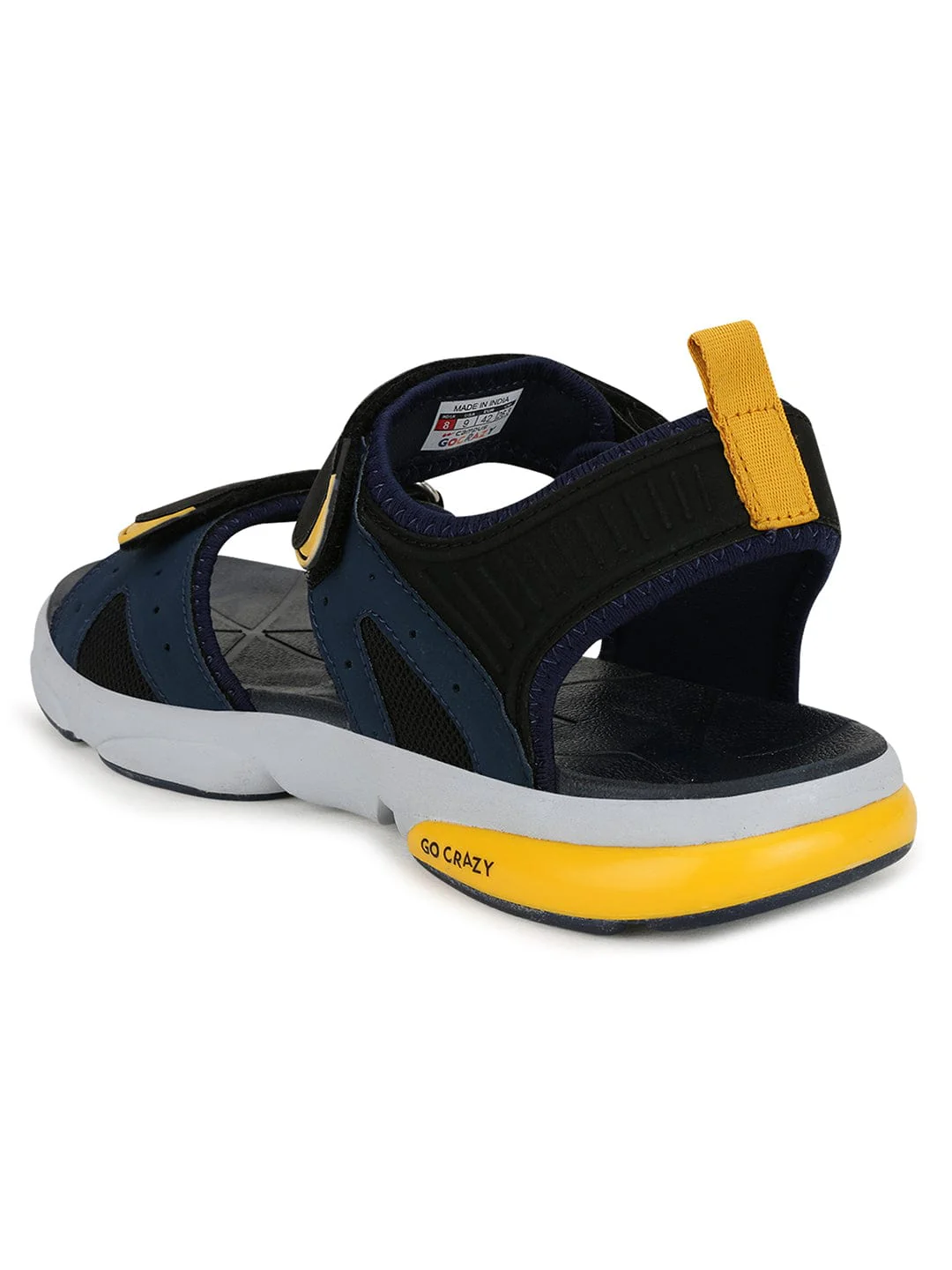 GC-11 Black Men's Sports Sandals - Image 3