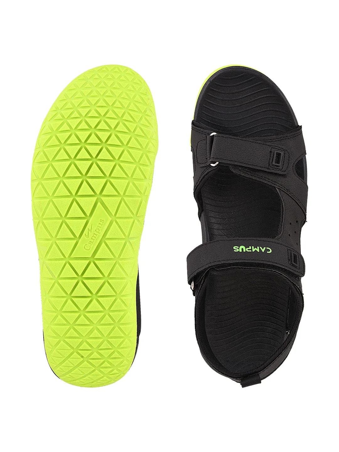 GC-15 Black Men's Sandals - Image 4