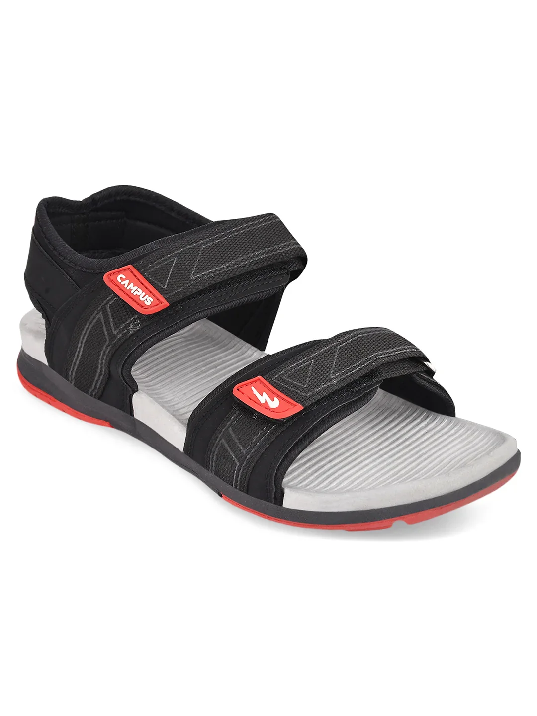GC-17A Black Men's Sandals - Image 2