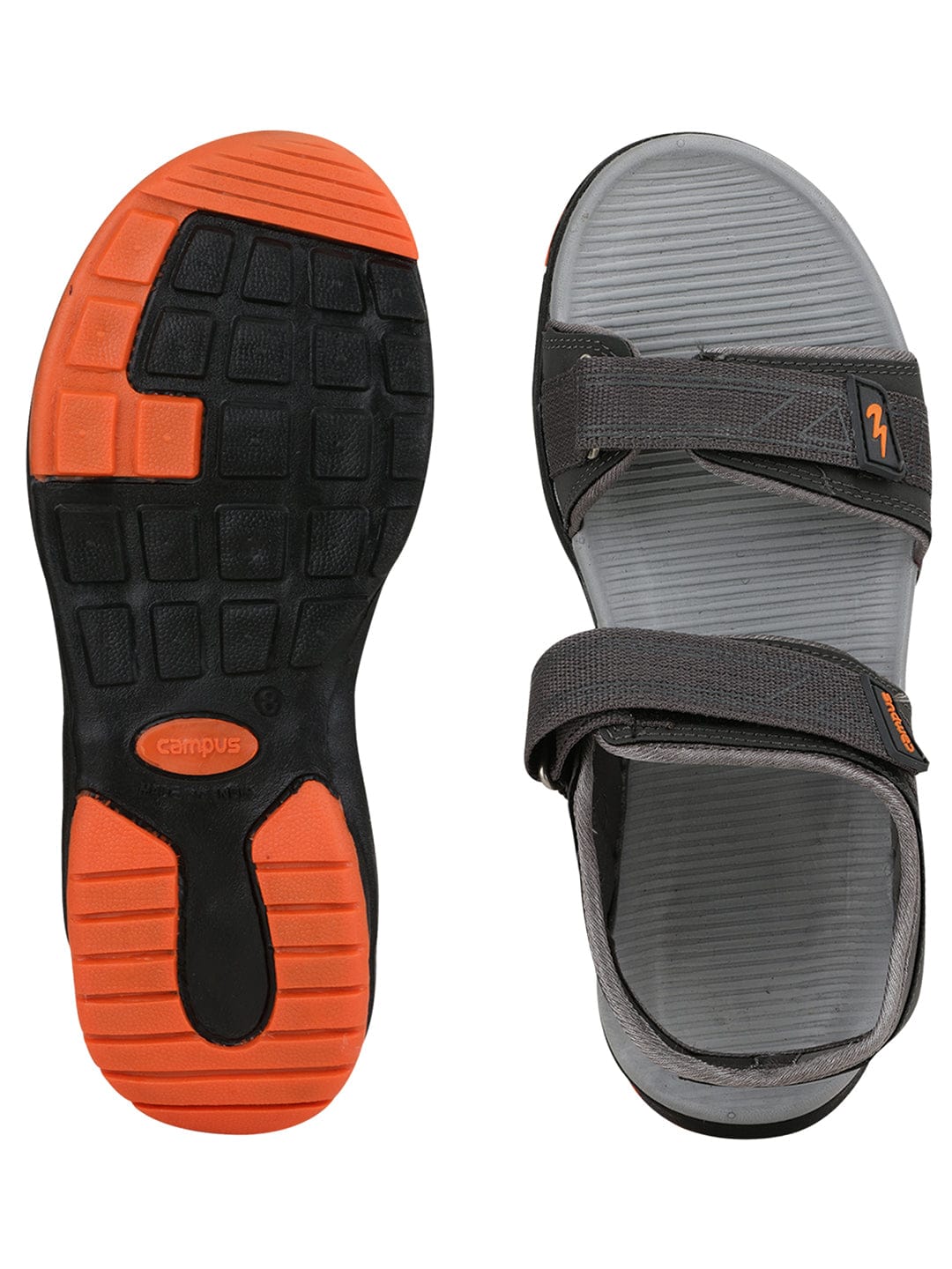 GC-17(SD-171) Grey Men's Sports Sandals - Image 4