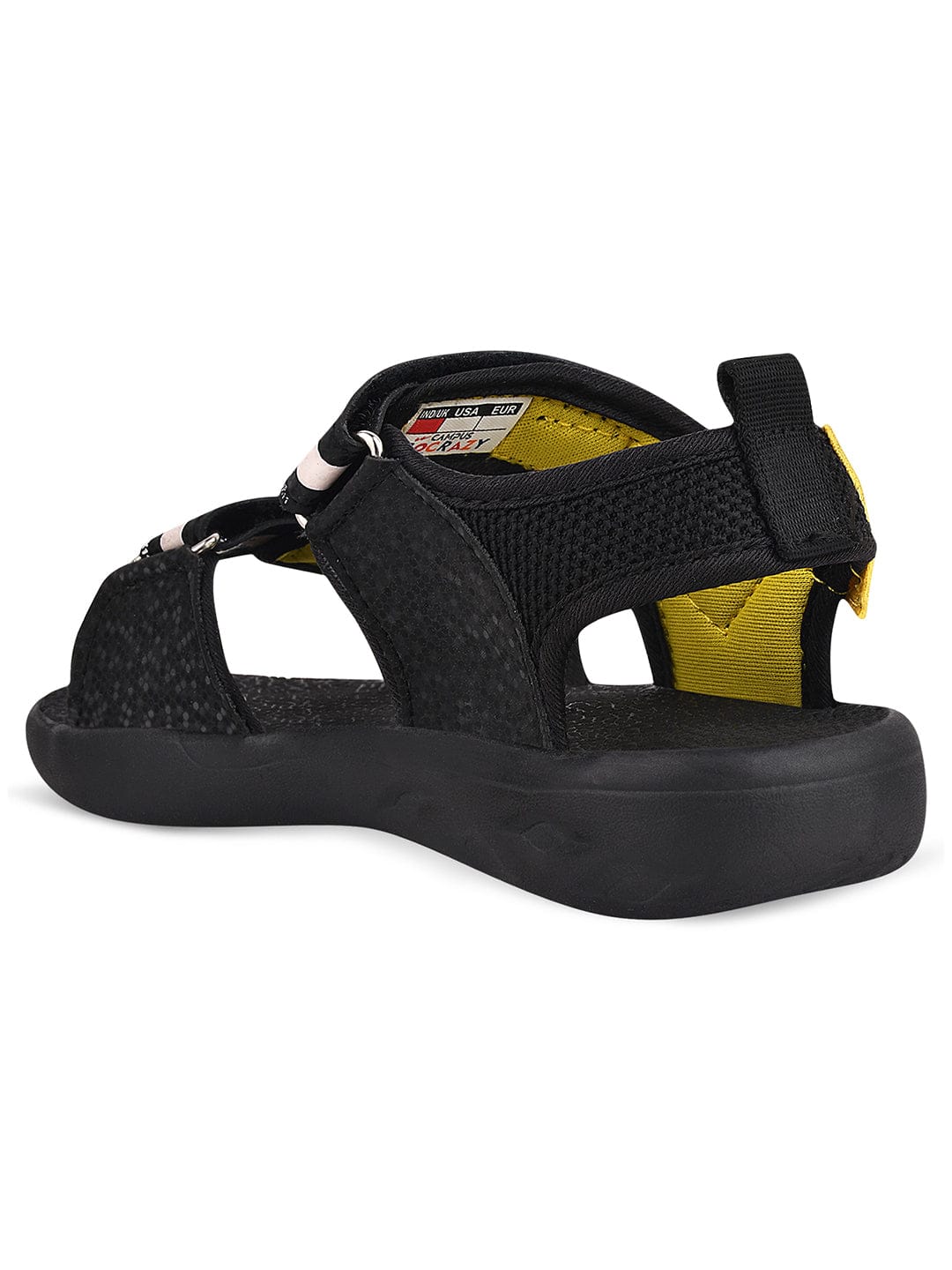 GC-22926K Black Kid's Sandal - Image 3