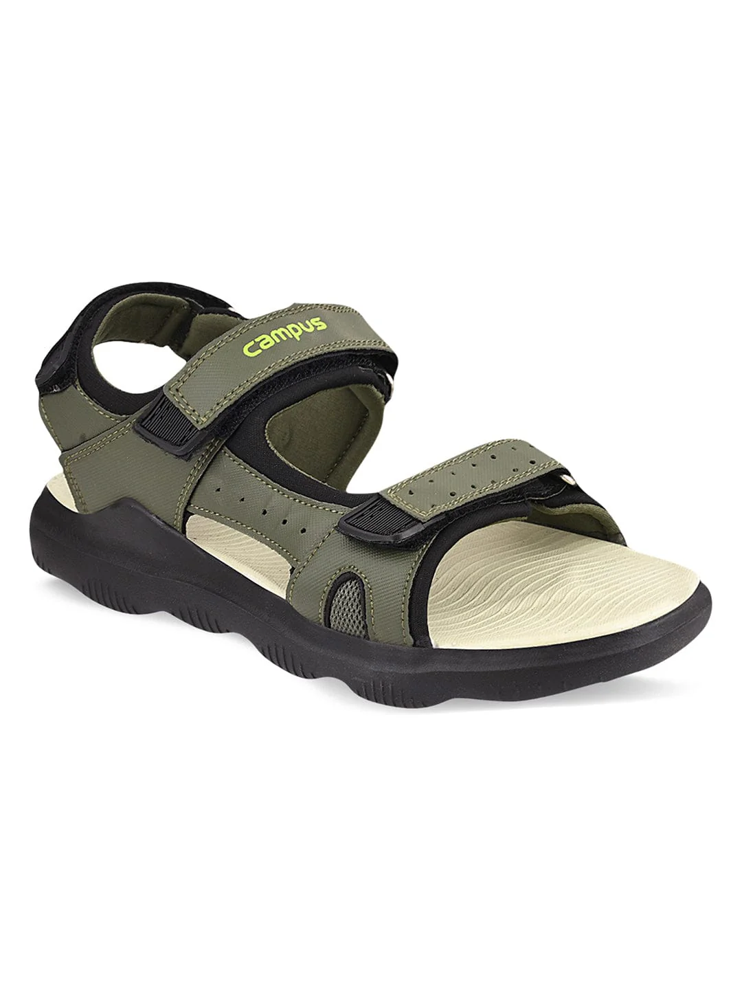 GC-2204 Olive Men's Sandals - Image 2