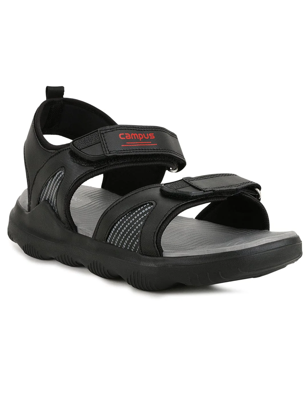 GC-2206 Black Men's Sandals - Image 2