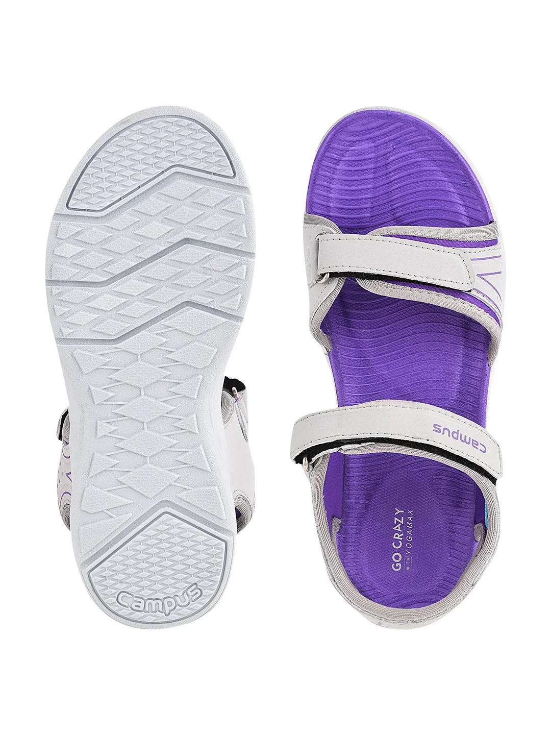 GC-2208L (A) Grey Women's Sandals - Image 3