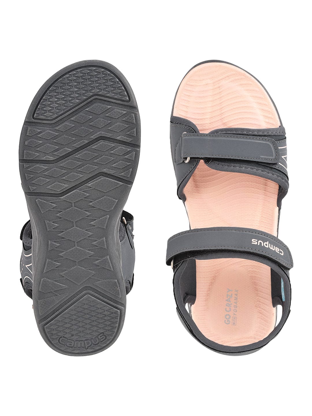 GC-2208L Grey Women's Sandals - Image 4