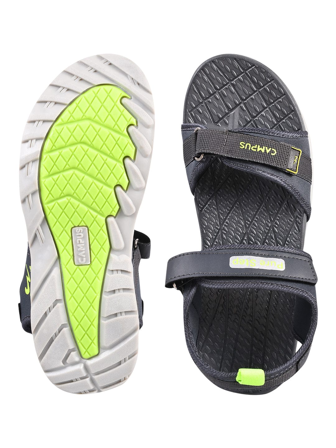 GC-22107 Grey Men's Sandals - Image 4