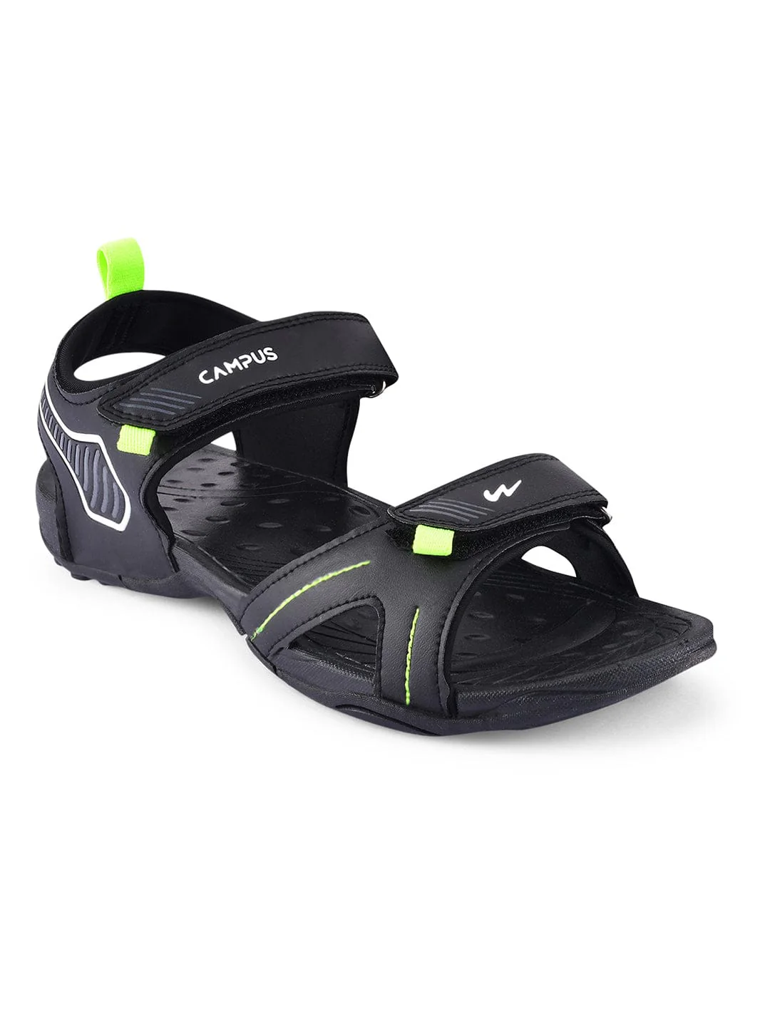 GC-22108 Black Men's Sandals - Image 2