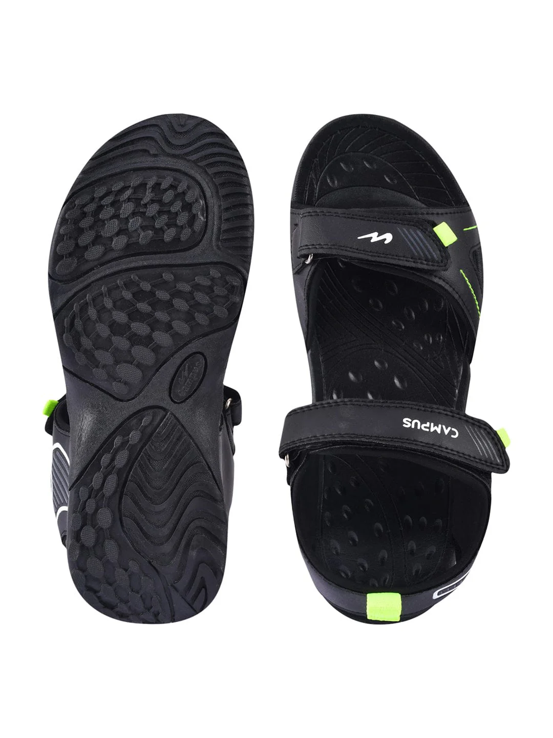 GC-22108 Black Men's Sandals - Image 4