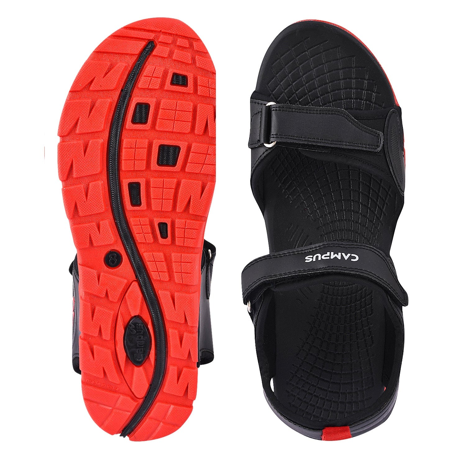 GC-22115 Black Men's Sandals - Image 4