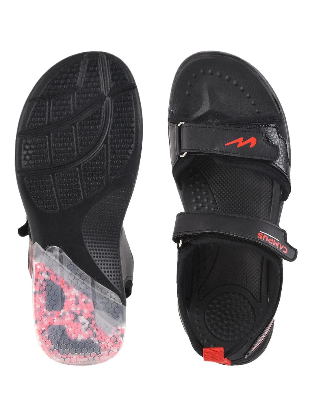 GC-22118 Black Men's Sandals - Image 4