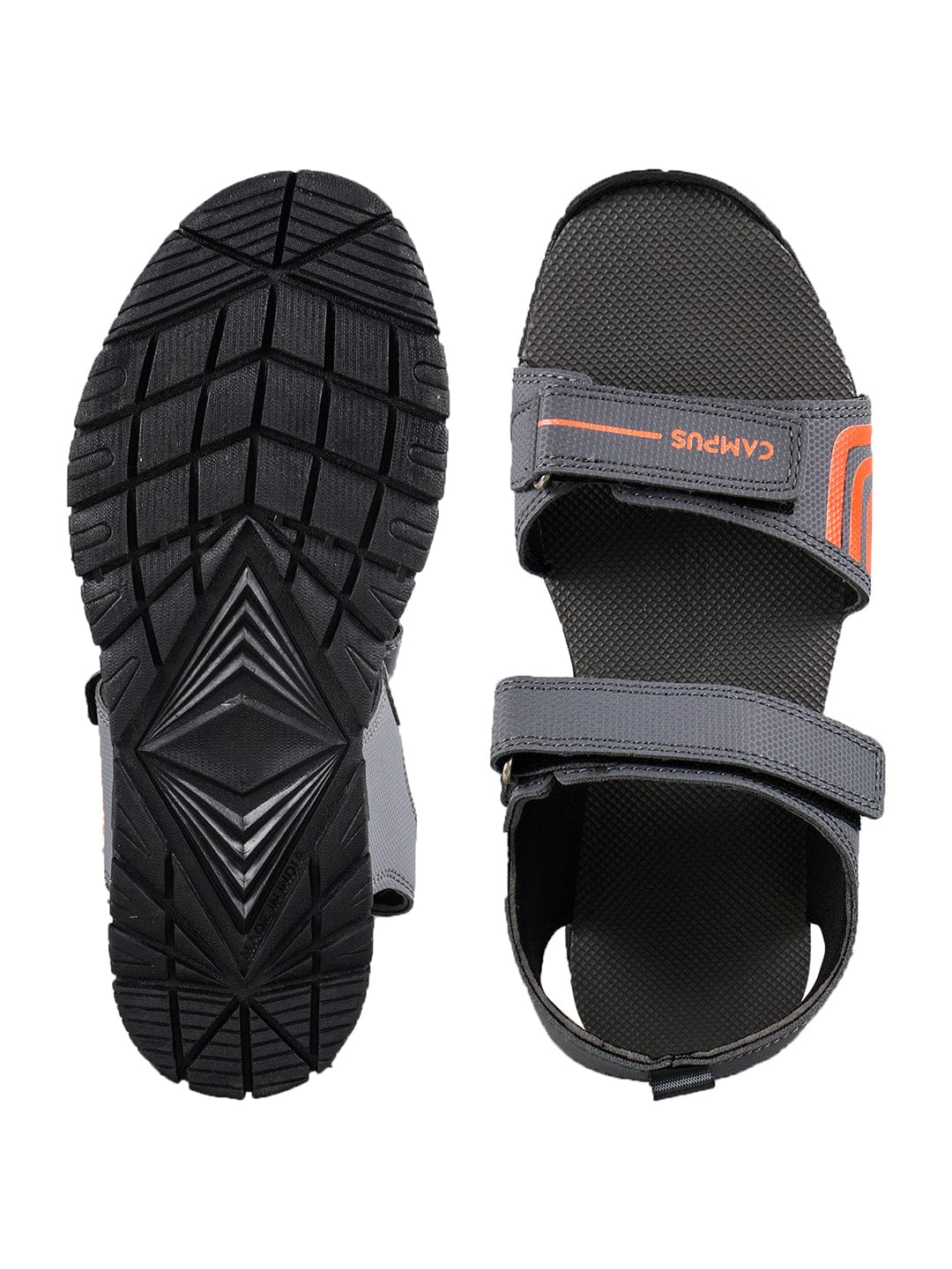 GC-22121 Grey Men's Sandals - Image 4