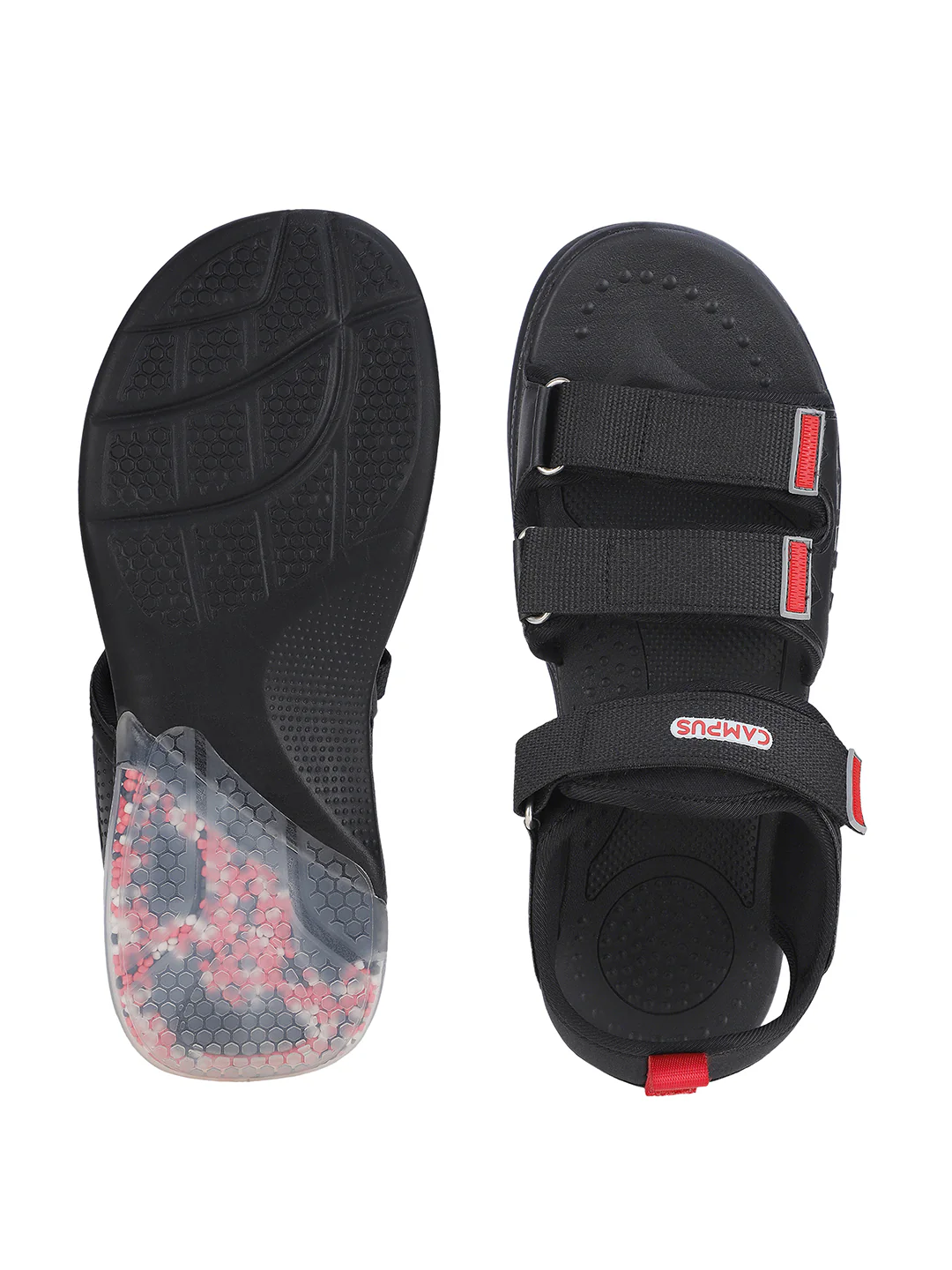 GC-22134 Black Men's Sandals - Image 5