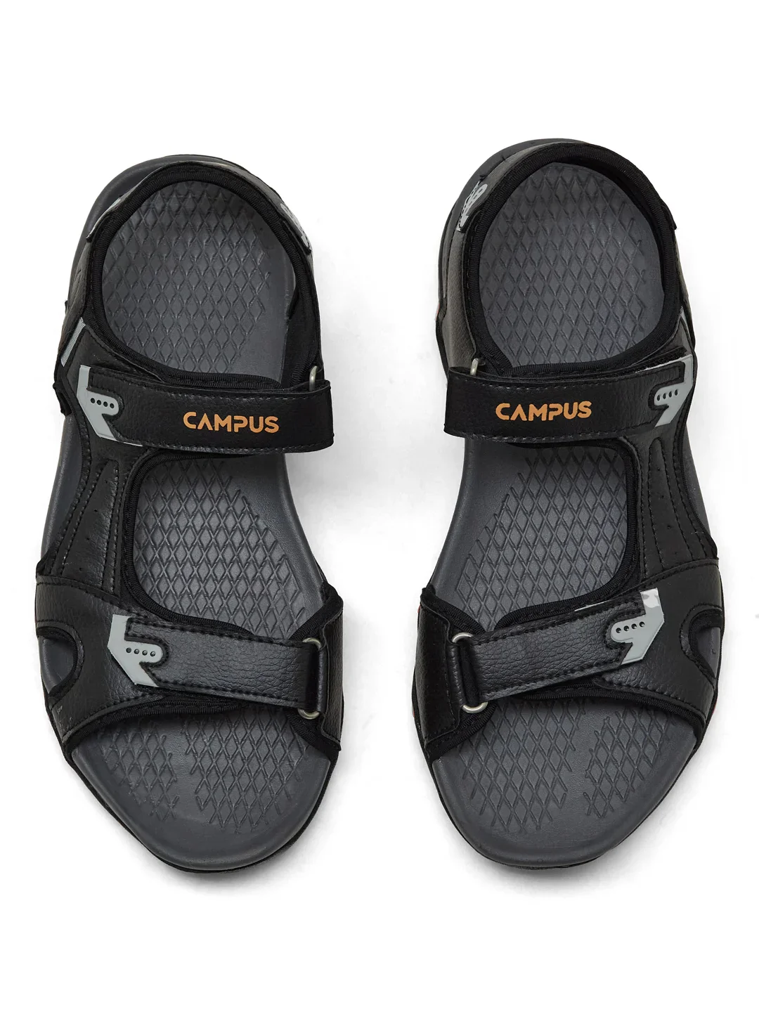 GC-22162 Black Men's Sandals - Image 6