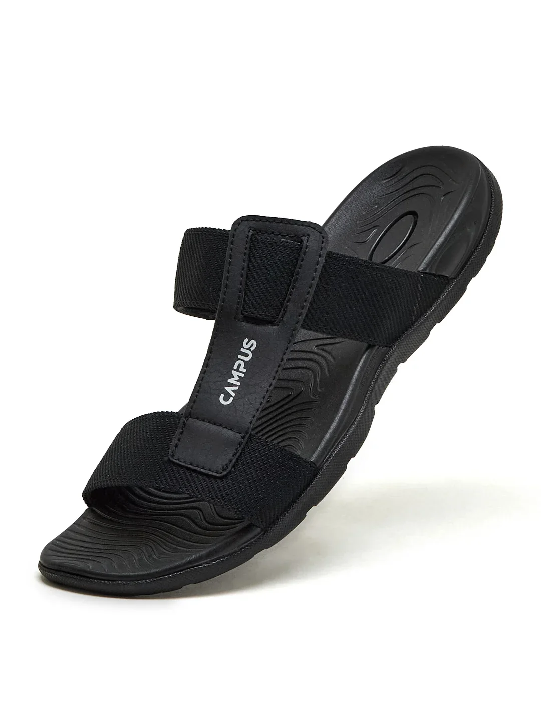 GC-22166 Black Men's Sandals - Image 3