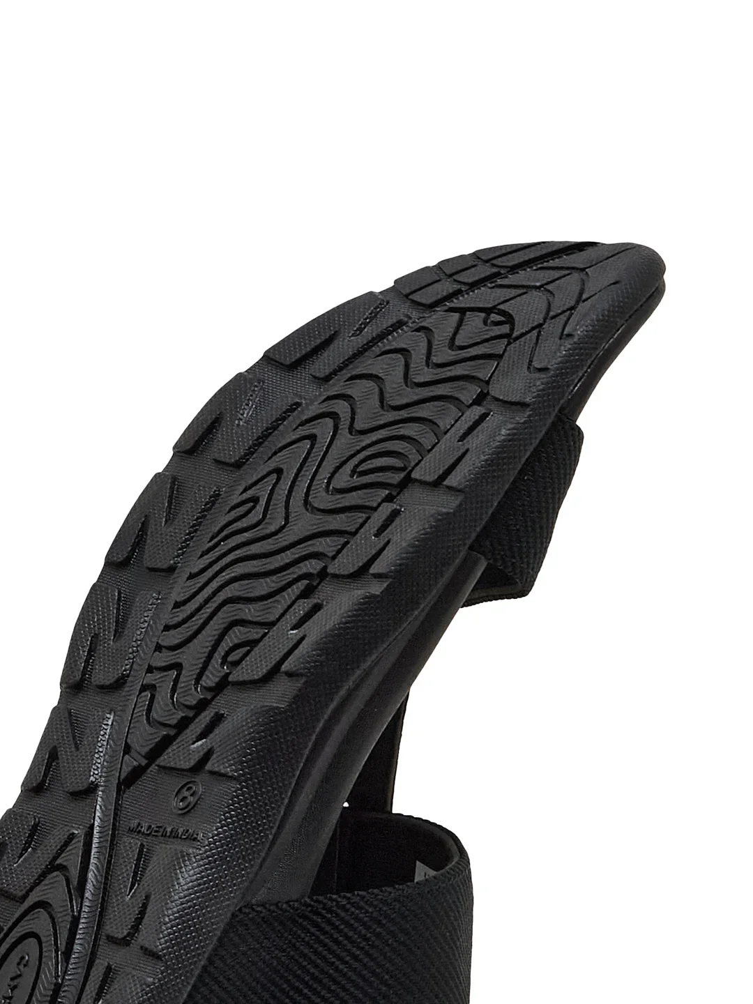 GC-22166 Black Men's Sandals - Image 4