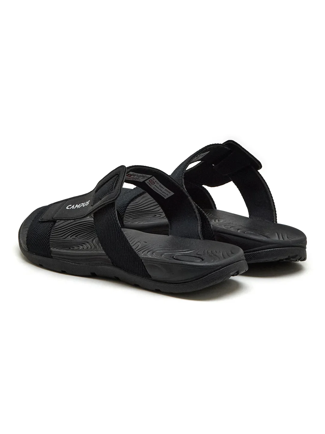 GC-22166 Black Men's Sandals - Image 5