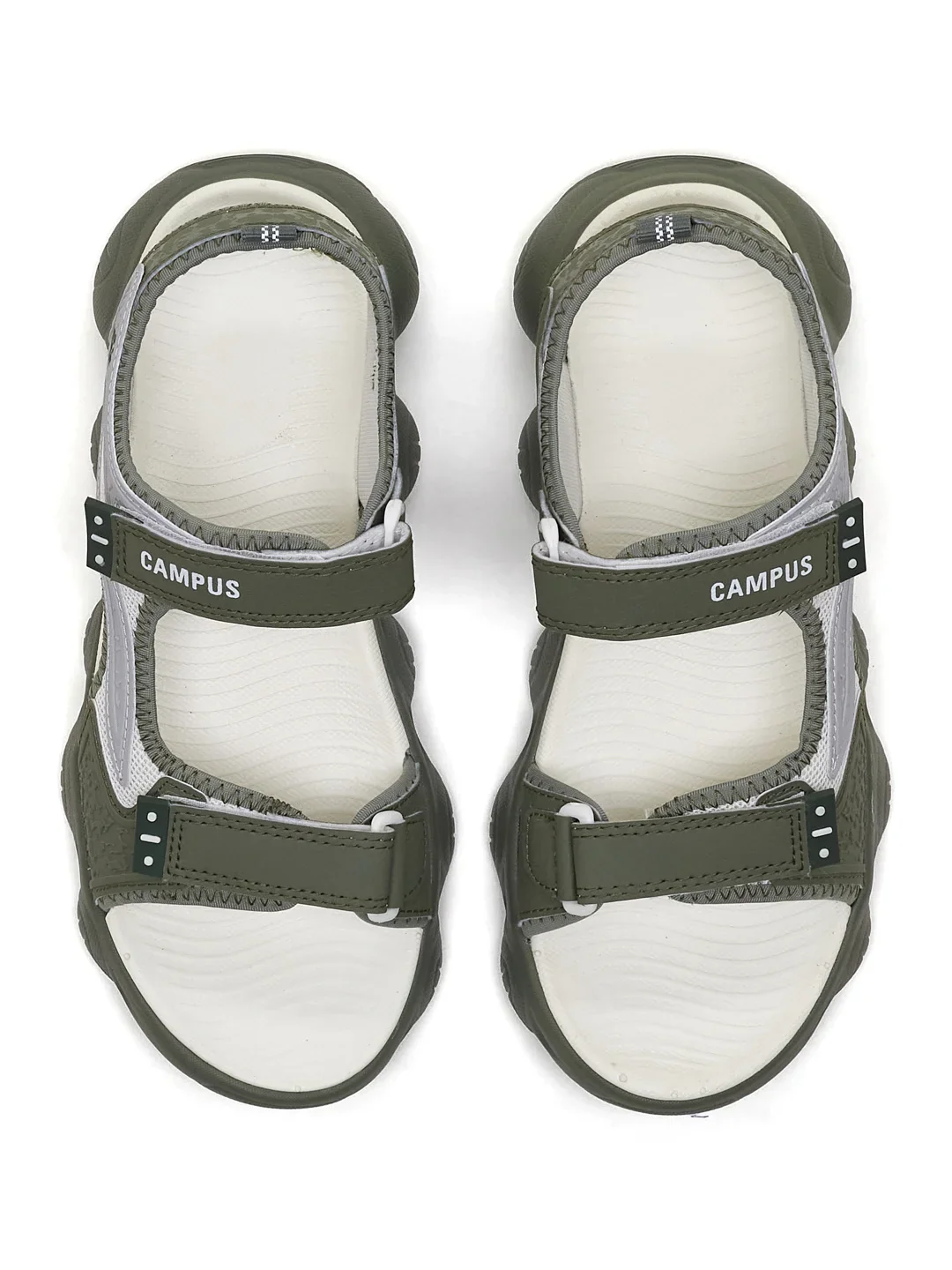 GC-22171 White Men's Sandals - Image 6