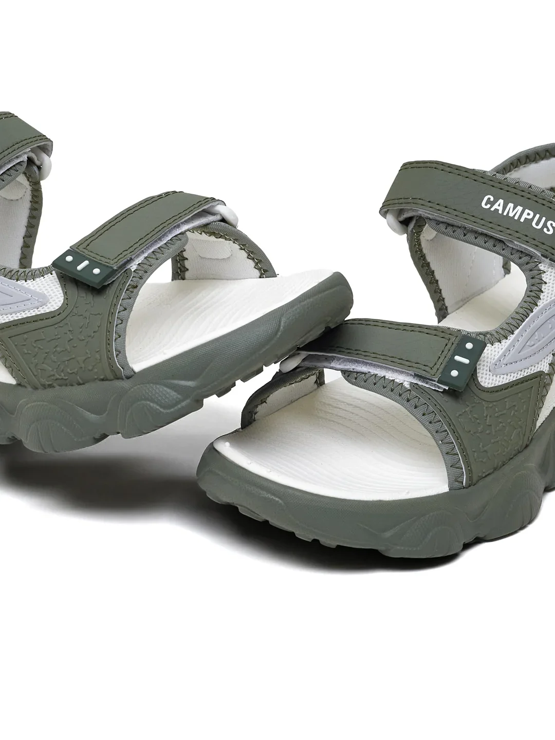 GC-22171 White Men's Sandals - Image 7