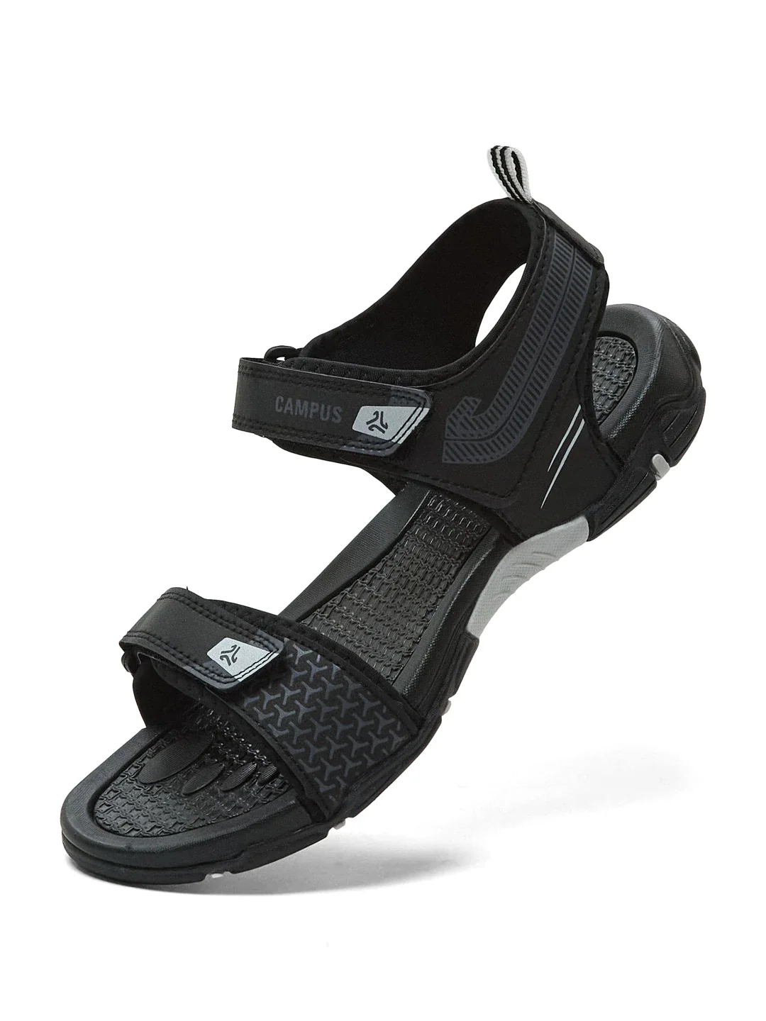 GC-22174 Black Men's Sandals - Image 3