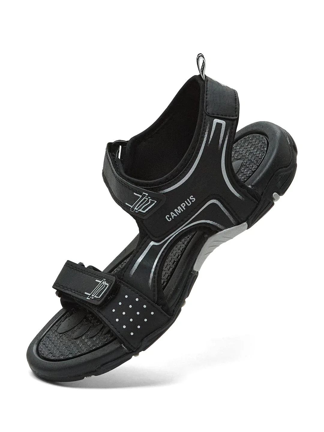 GC-22175 Black Men's Sandals - Image 3