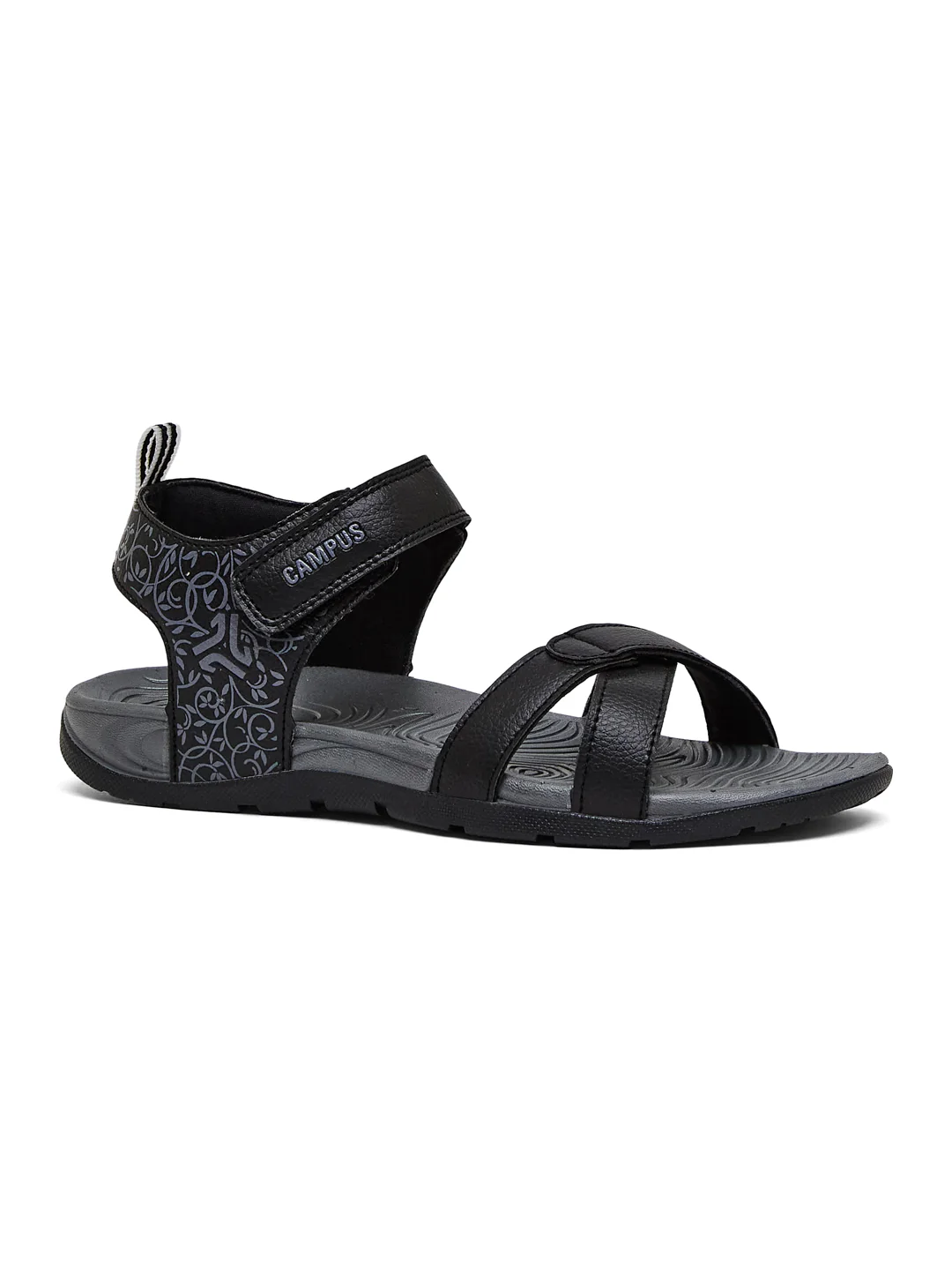 GC-22183L Black Women's Sandals - Image 2