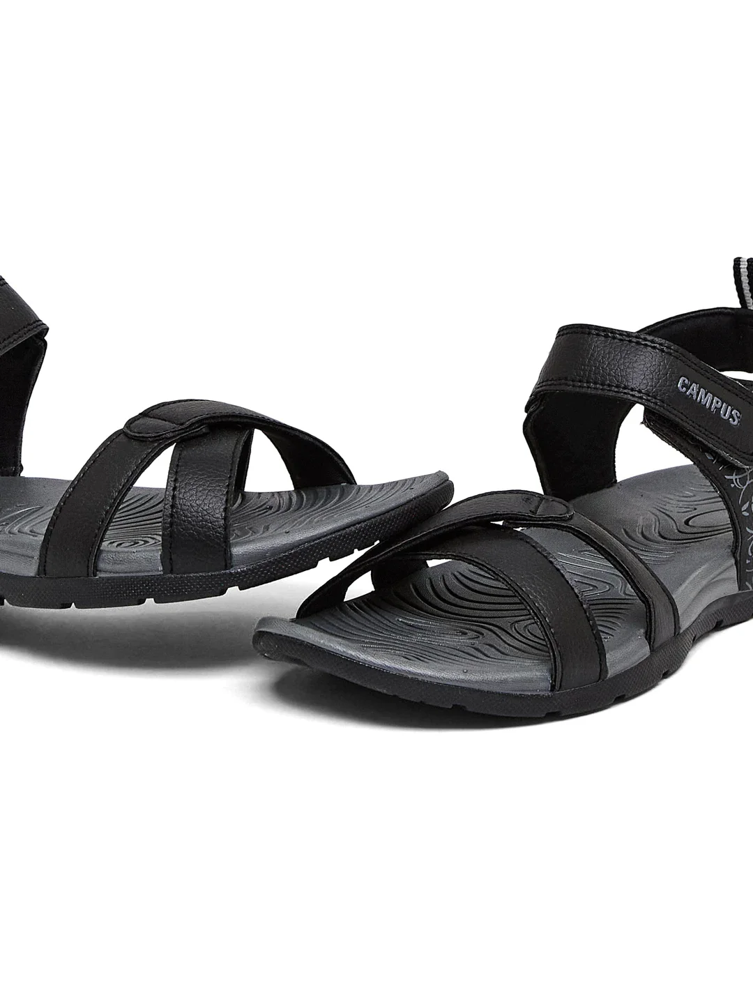 GC-22183L Black Women's Sandals - Image 7