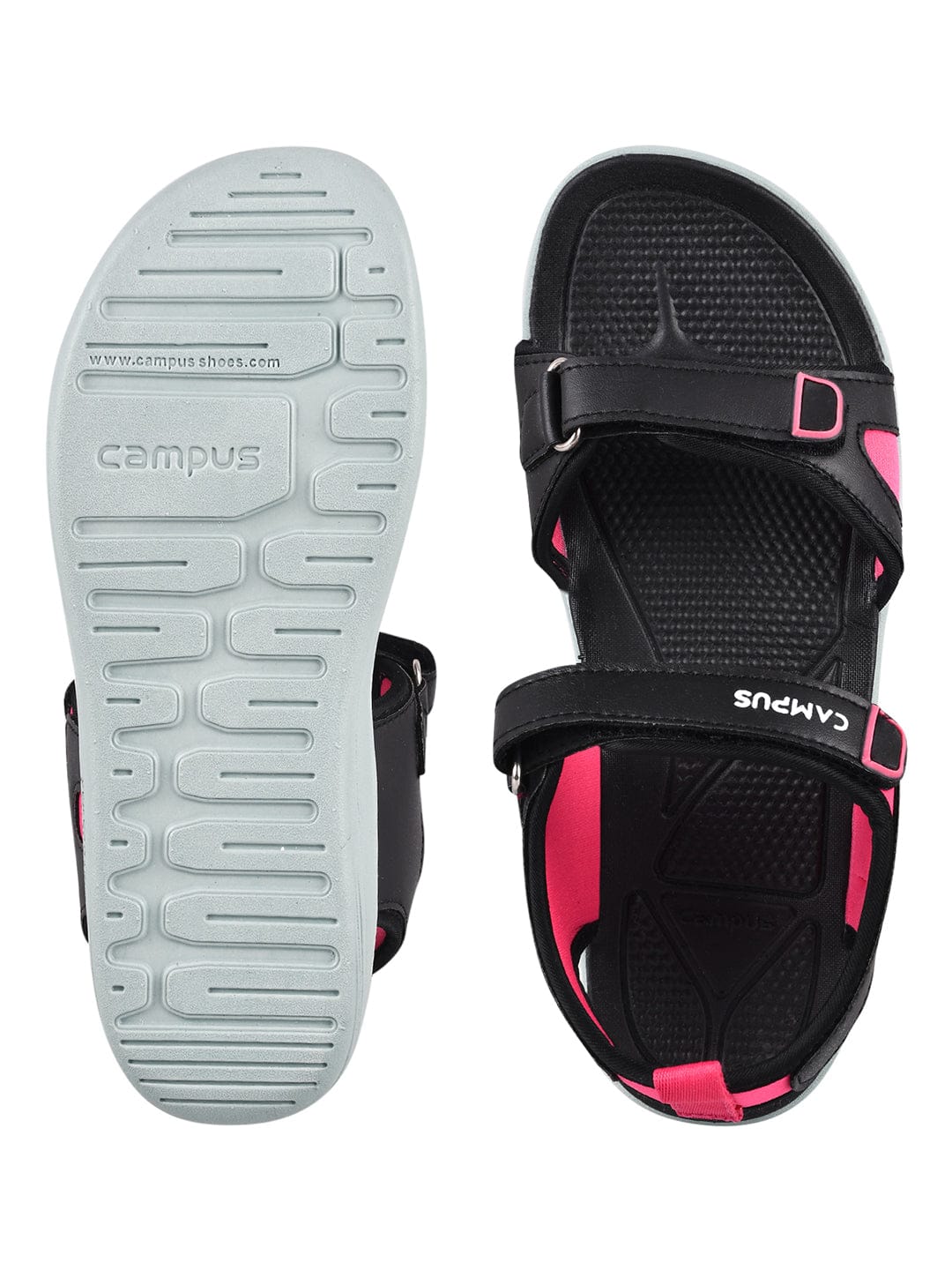 GC-2219L Black Women's Sandals - Image 4