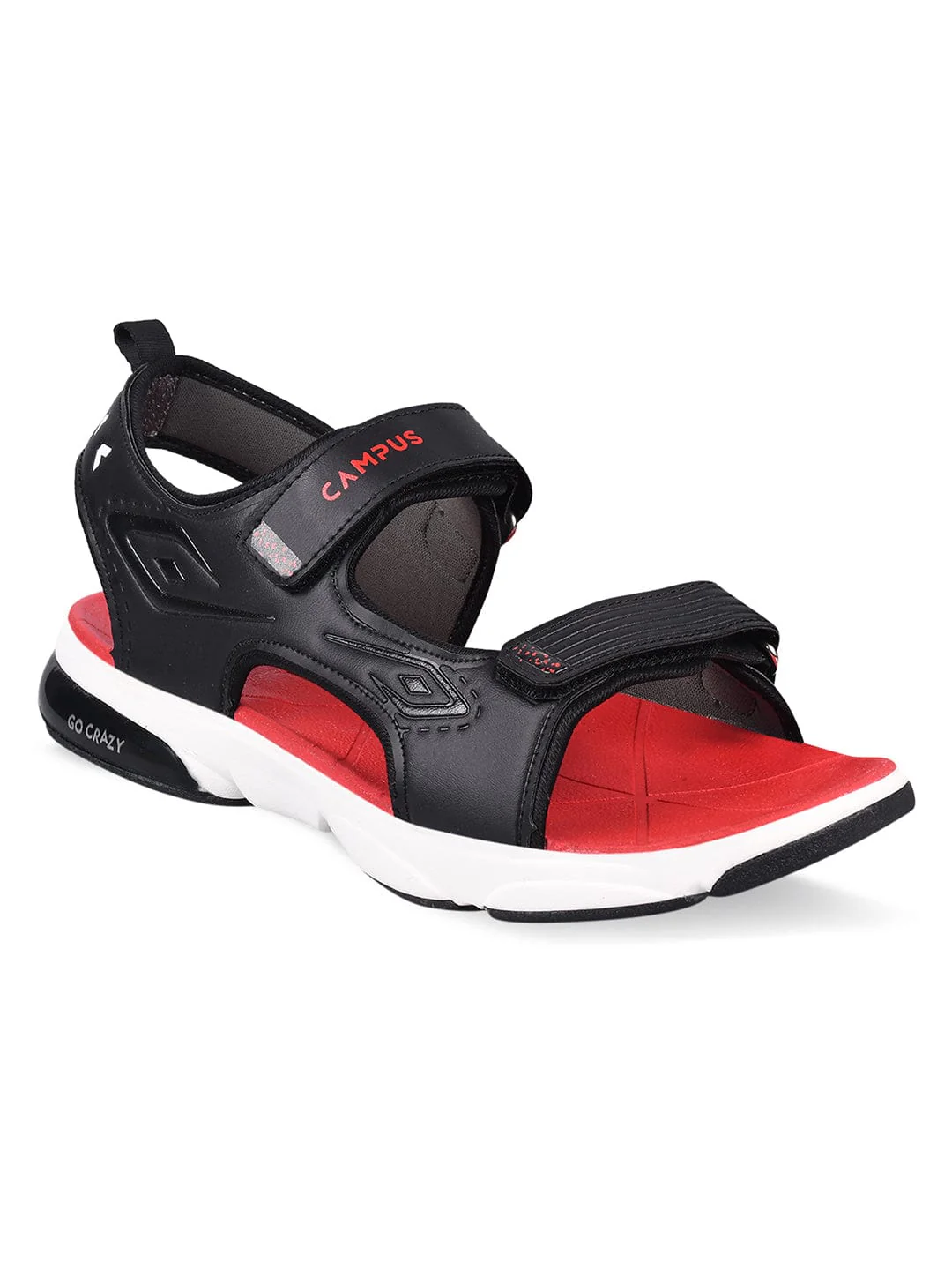 GC-2221 Black Men's Sandals - Image 2