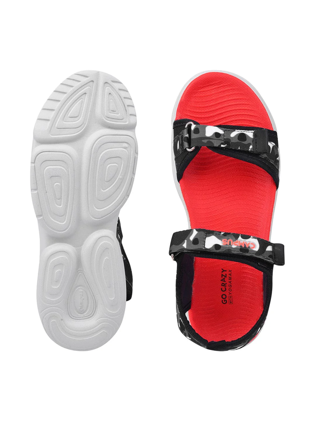 GC-2223C Black Child Sandals - Image 4