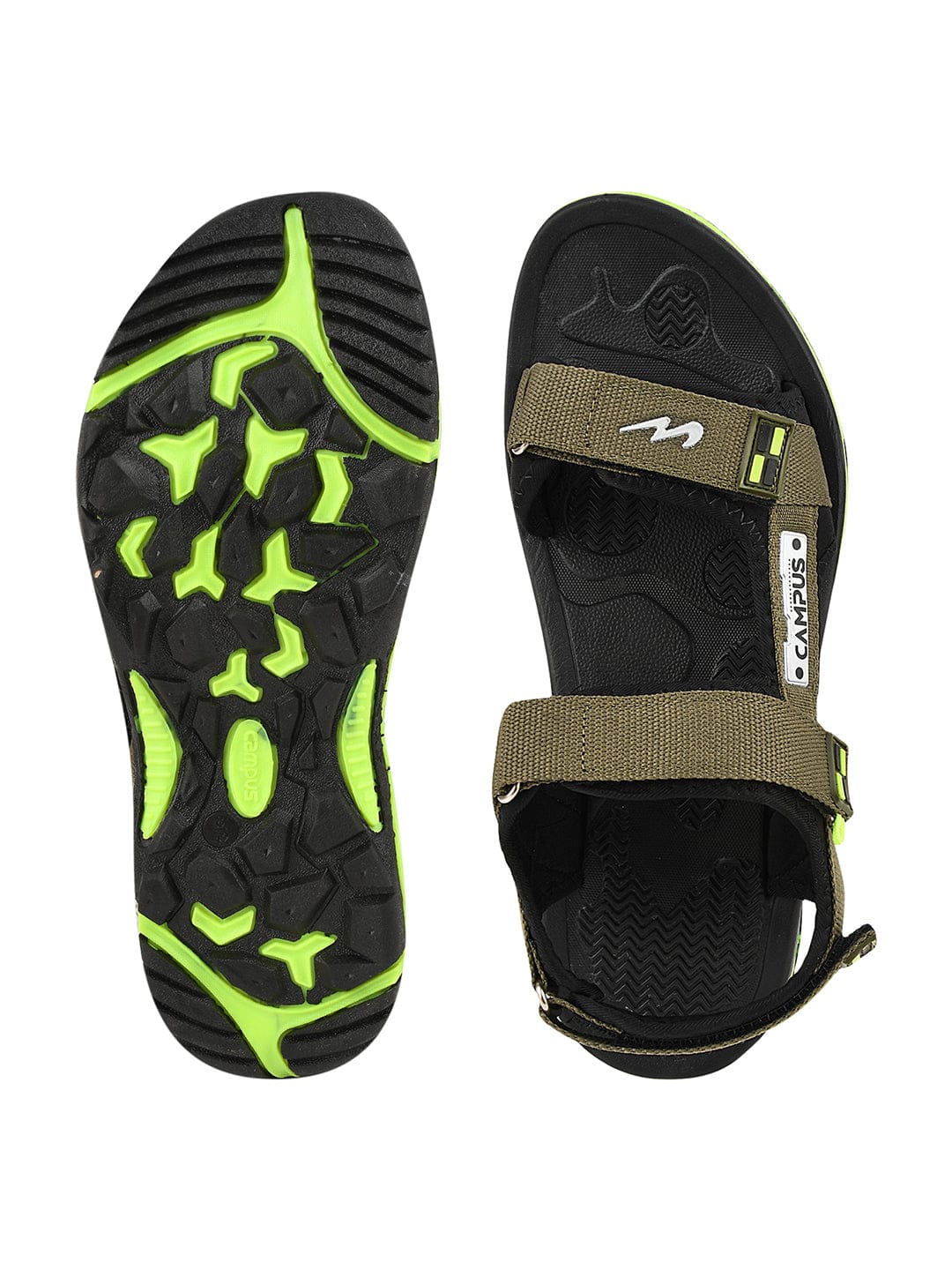 GC-2301 Green Men's Sandals - Image 4